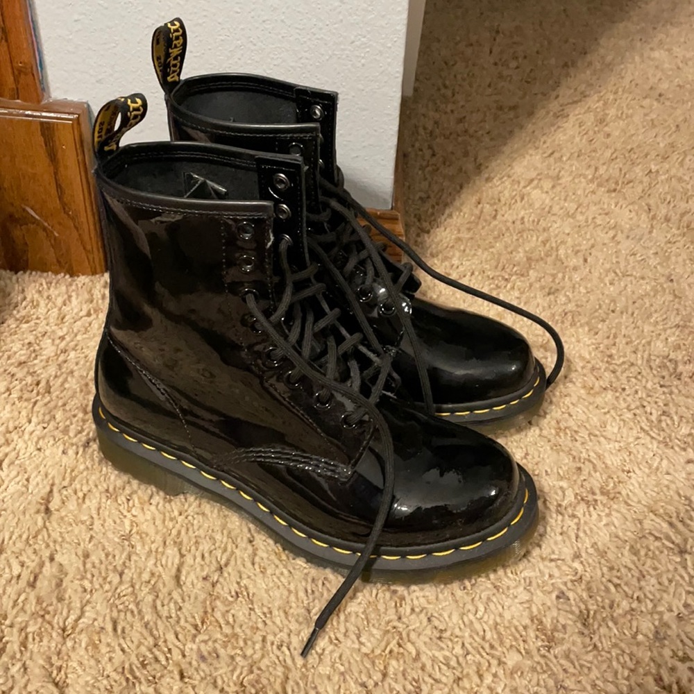 Dr. Martens Patent Leather Boots